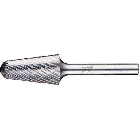 Pferd Carbide Bur - 14Deg Taper, OMNI cut - 5/8 x 21/16 x 1/4 Shank - SL-6 28013